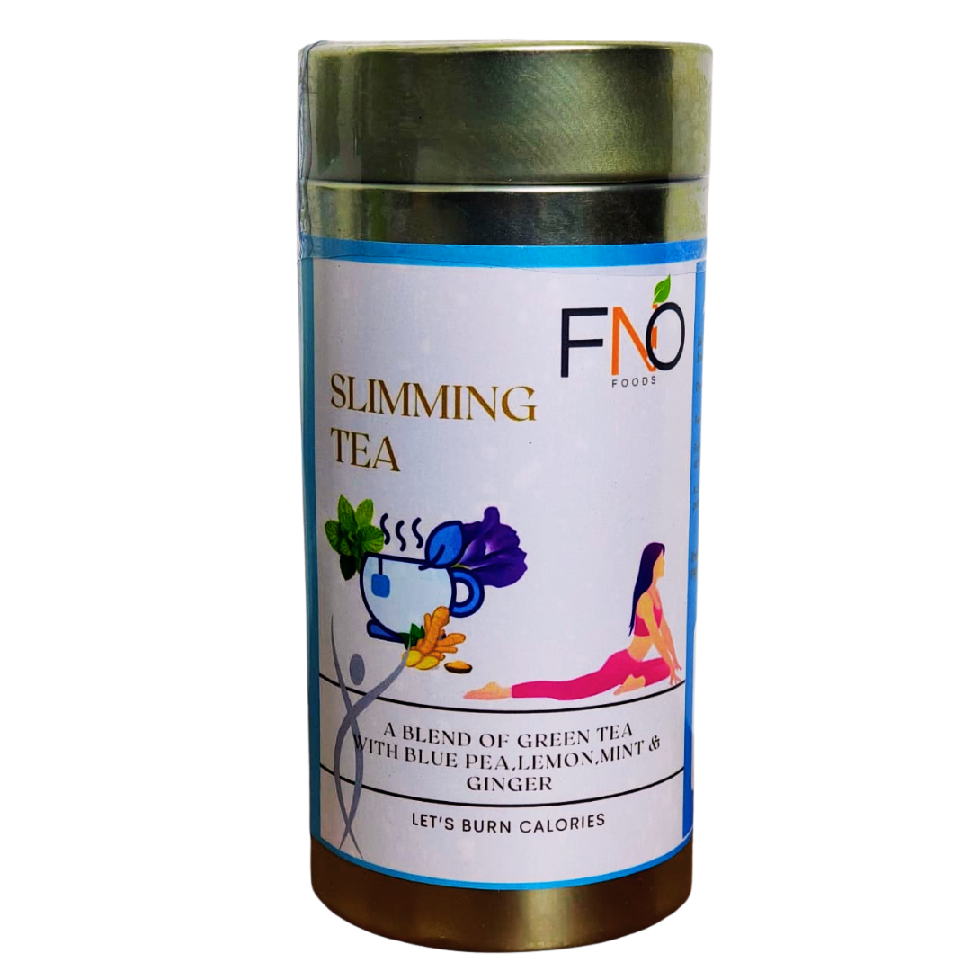 Slimming Tea | 3 Months Pack | Green Tea Blend | Herbal Infusion | Ayurvedic Ingredients & Free of Microplastics
