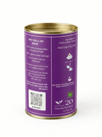 FNO Foods Lavender Floral Tisane – 20 Reusable Organic Cotton Tea Bags (40+ Cups) – Calming Herbal Tea for Relaxation & Stress Relief – Caffeine-Free, Non-Bitter Flower Infusion