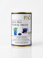 FNO Foods Blue Butterfly Pea Flower | Floral Tisane | Herbal Tea - 60 Grams (120+ Cups) | Plant-Based Caffeine-Free Detox Tisane | Antioxidant-Rich Aparajita in Eco Paper Container