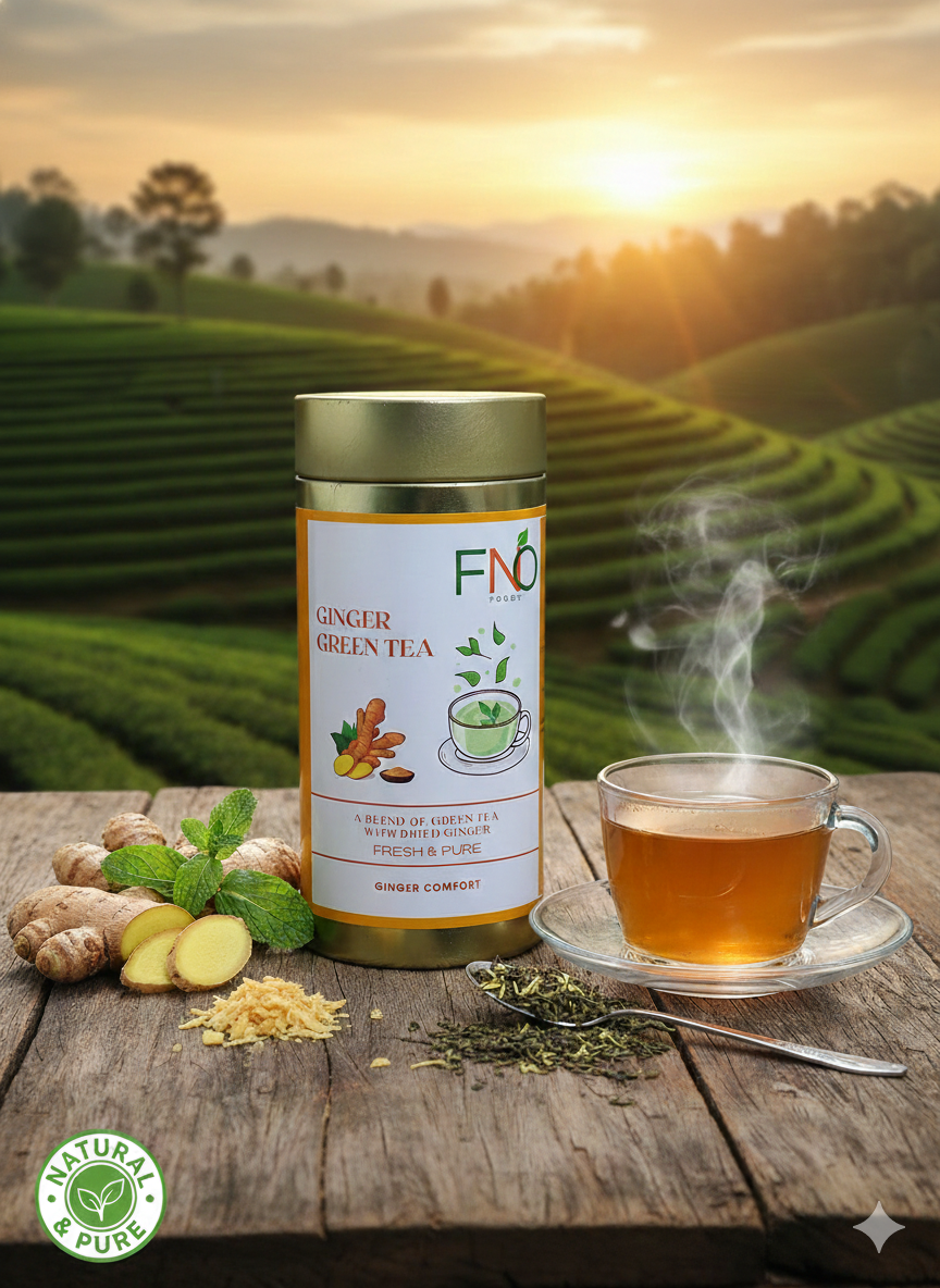 Ginger Green Tea