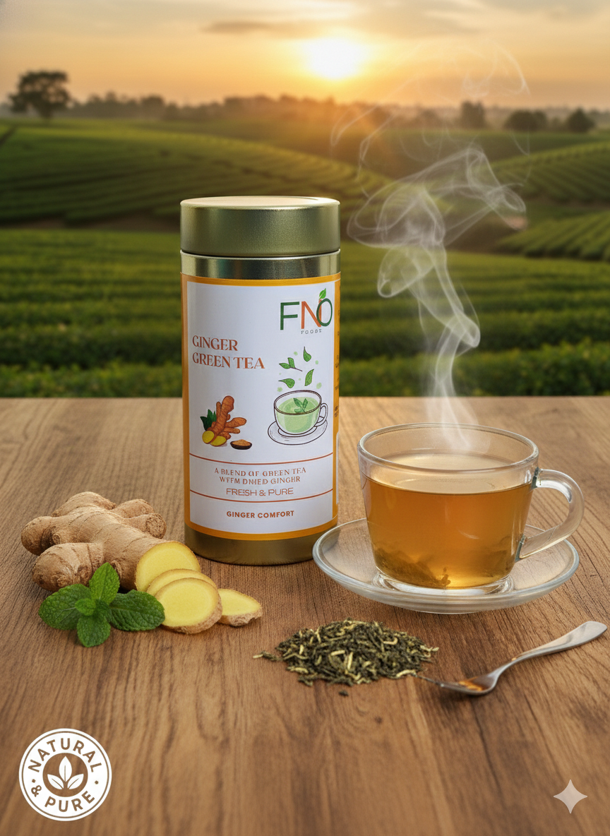 Ginger Green Tea